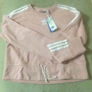 Adidas crop sweatshirt